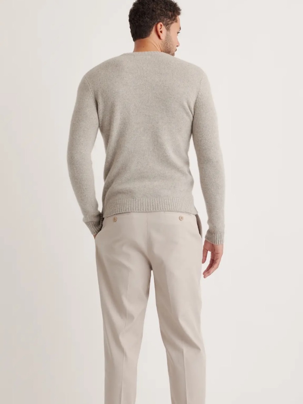 QUINCE - 100% Yak Wool Crewneck Sweater - Picture 2 of 5